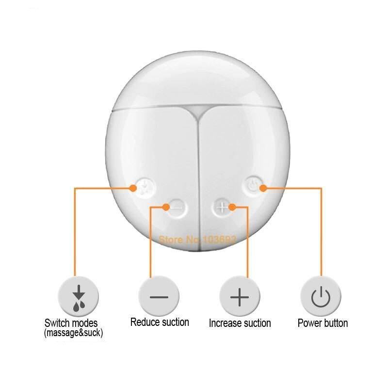 USB Rechargeable Double Electric Breast Pump with Nursing Pads & Milk Storage Set 