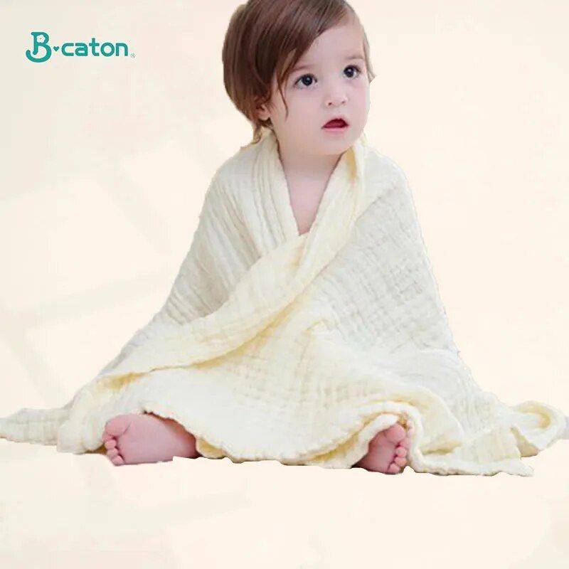 100% Cotton Baby Bath Towel: Ultra-Absorbent Blanket 