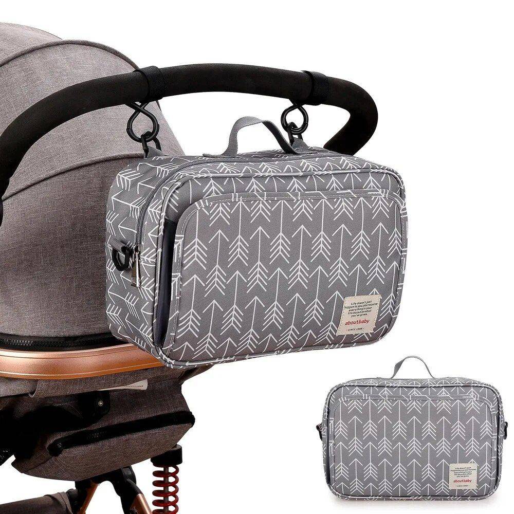 Multifunctional Waterproof Diaper Bag Organizer with Stylish Patterns Kids & Babies  