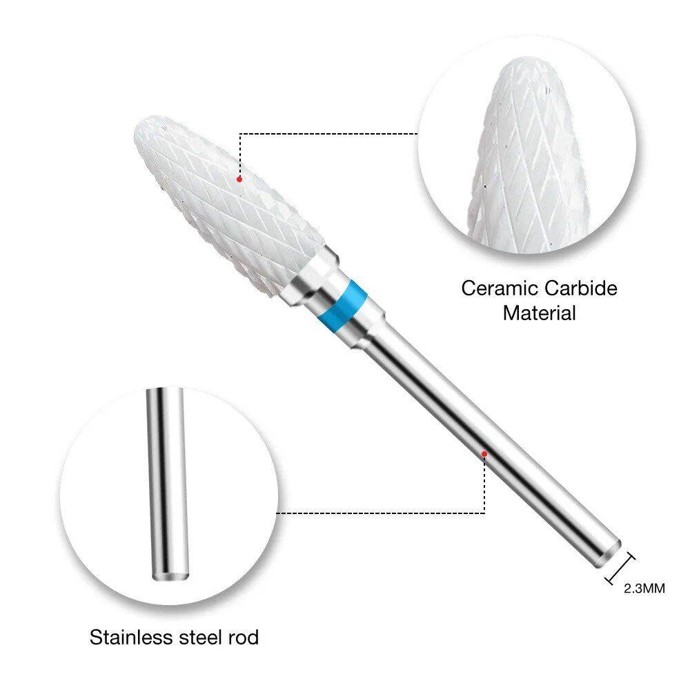 Ceramic Tungsten Nail Drill Bits Foot, Hand & Nail Care Health & Beauty Color : 1|2|3|4|5|6|7|8|9|10|11|12|13|14|15|16|17|18|19|20 