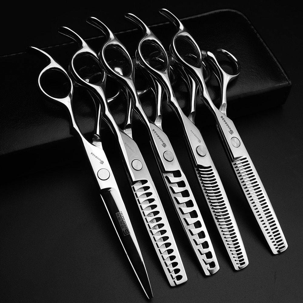 Professional Hairdressing Scissors Set - Precision Hair Cutting & Thinning Shears, Japanese Steel Hair Care & Styling Tools Health & Beauty Model : 6 inch cutting|6inch 40-50 thin|6inch 15-20 thin|6inch 60-70 thin-A|6inch 20-30 thin|7 inch cut|7inch 20-30 thin|7.5 inch cut|7.5inch 20-30 thin|6.5 inch cutting 