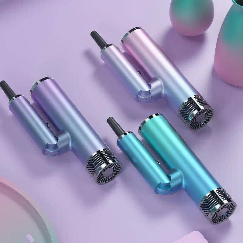 Versatile Salon-Quality Hair Dryer with Ion Technology - Cold and Hot Air Hair Care & Styling Tools Health & Beauty Color : White|Gradient purple|Gradient pink|Gradient blue 