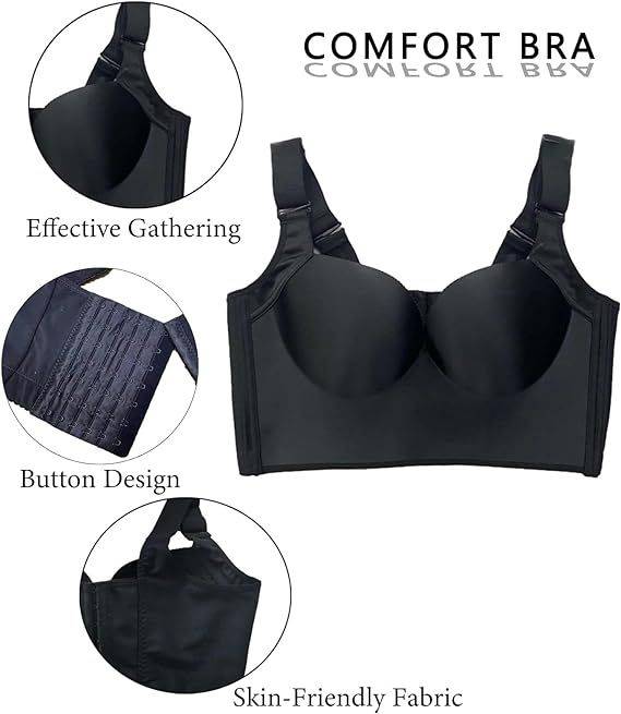 Fashion Push Up Bra Health & Beauty Color : Beige|Black 