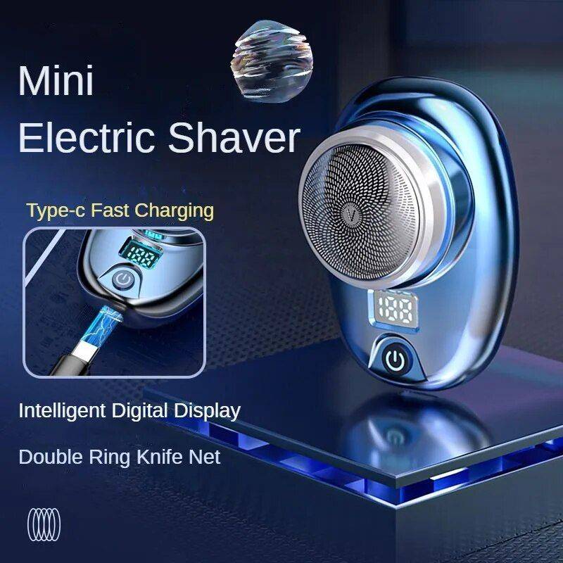 Mini Electric Shaver Health & Beauty Color : Gradient Blue|Silver|Gradient Black|Frosted Black|Blue|Gold 